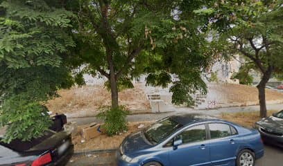 Street view of the property site at 348 S Berendo St